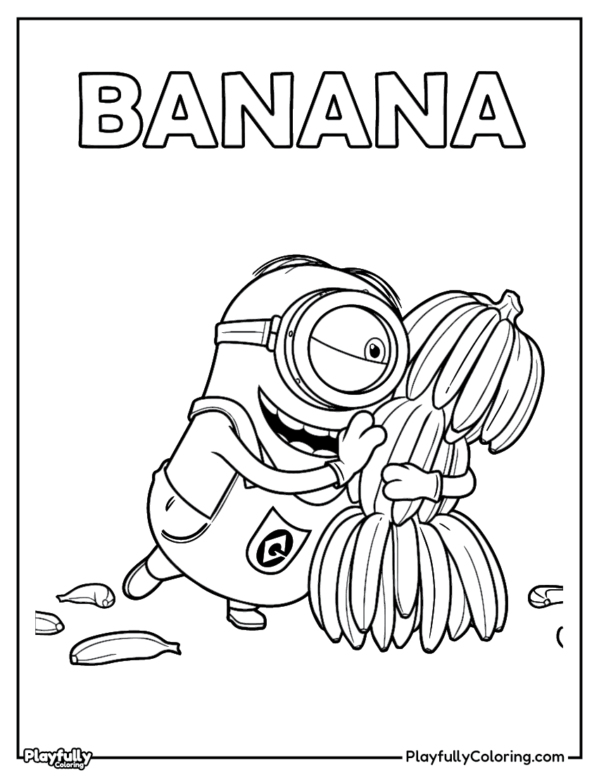 Minions Coloring Pages — Free Printable minions villain duo coloring page