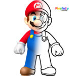 mario coloring pages free printable