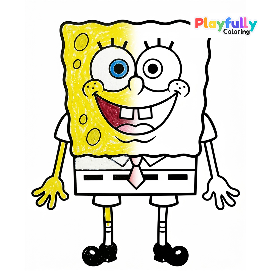 SpongeBob Coloring Pages spongebob coloring page free printable